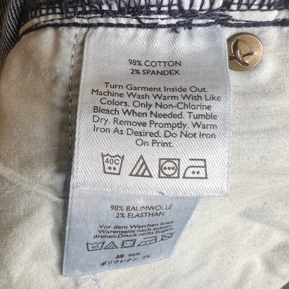 Eddie Bauer Blue Modern Slim Crop Jeans Womens 14 Plus Size Denim - Picture 6 of 7